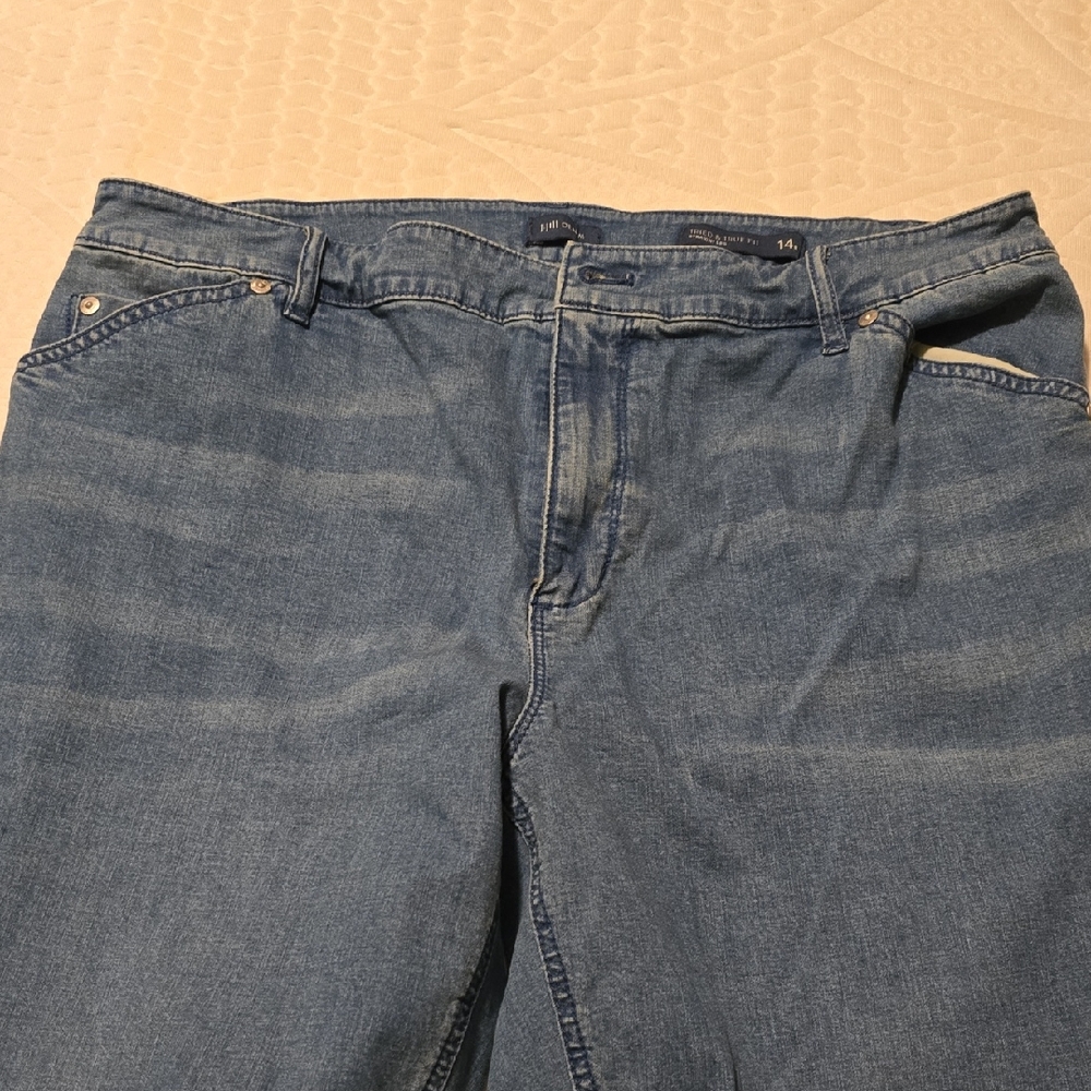 J. Jill Straight Fit Blue Jeans
